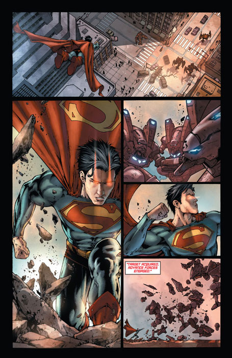 Process Piece: Superman Earth One | comicbookjesus